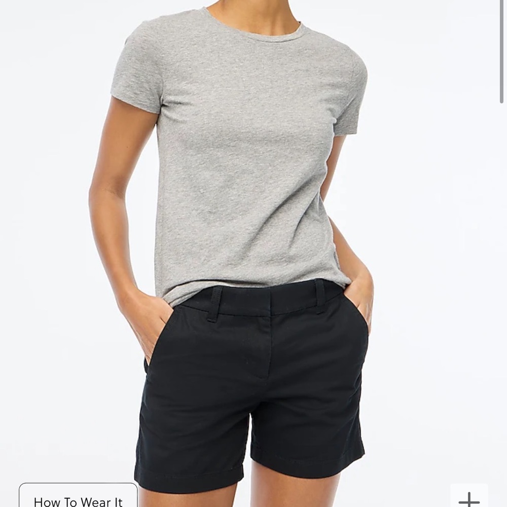 J Crew Classic Chino Shorts like new size 6